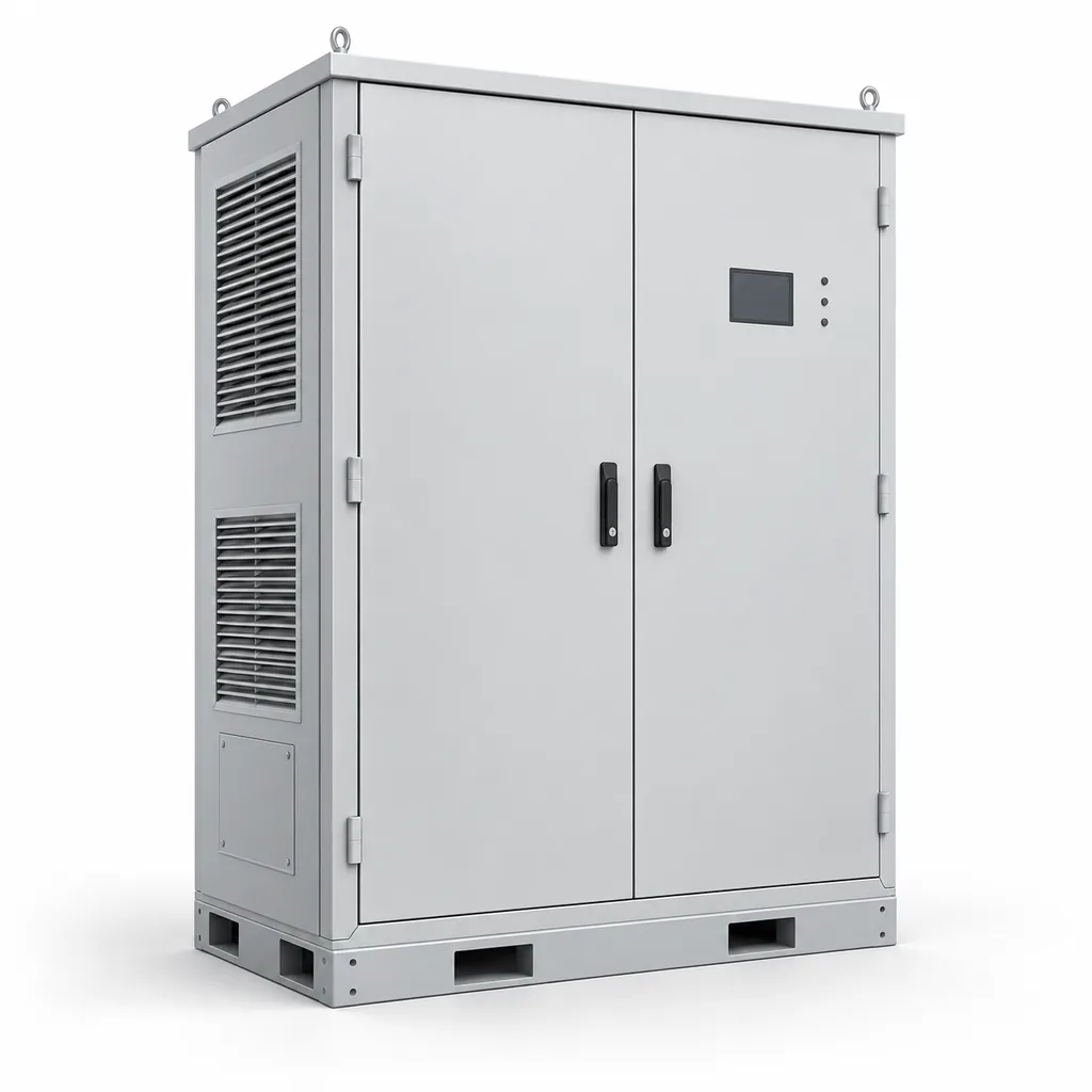 112 kilowatt-hour outdoor battery energy storage cabinet